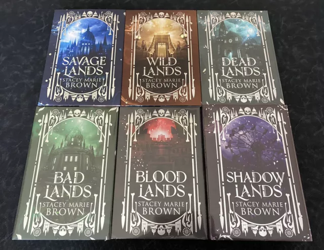 Arcane Society Savage Lands FULL SET Stacey Marie Brown NEW SIGNED STENCILED
