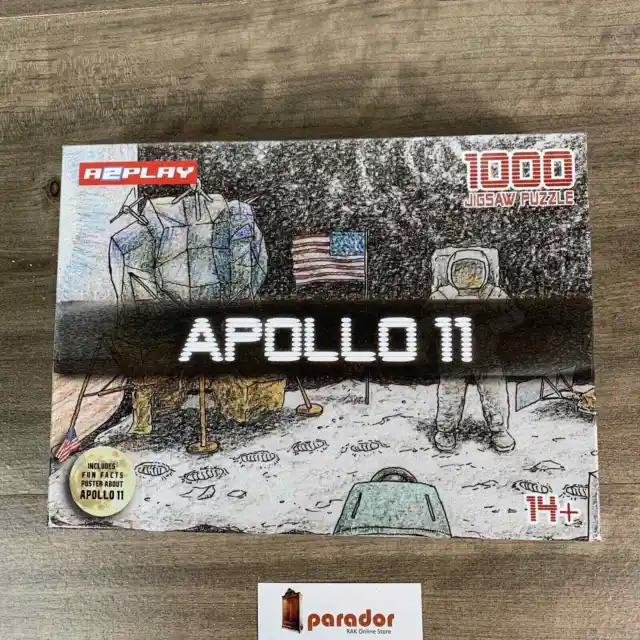 Astronaut Puzzle for Adults 1000 Piece, Apollo 11 Jigsaw Puzzles by A2Play