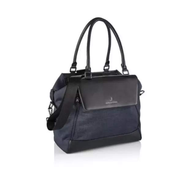 Junior Jones JESSIE Luxury Changing Bag - New/Boxed GRAPHITE BLACK RRP £110