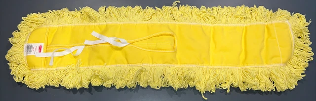 Rubbermaid 36" Commercial J15500 Trapper Commercial Dust Mop Looped-End Tie On