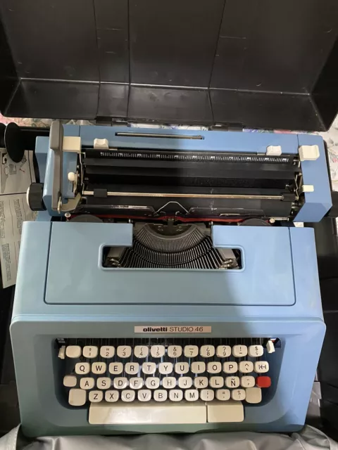 Máquina De Escribir Olivetti Studio 46 (Estado Excelente).