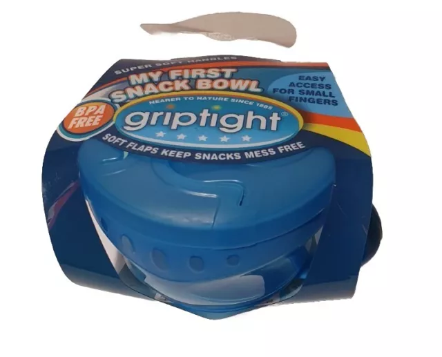 Griptight - My First Self Feed Snack Bowl (Colour may vary)