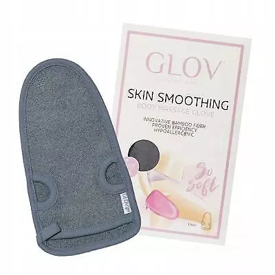GLOV Skin Smoothing Body Massage Glove Guanto per massaggio corpo liscio grigio