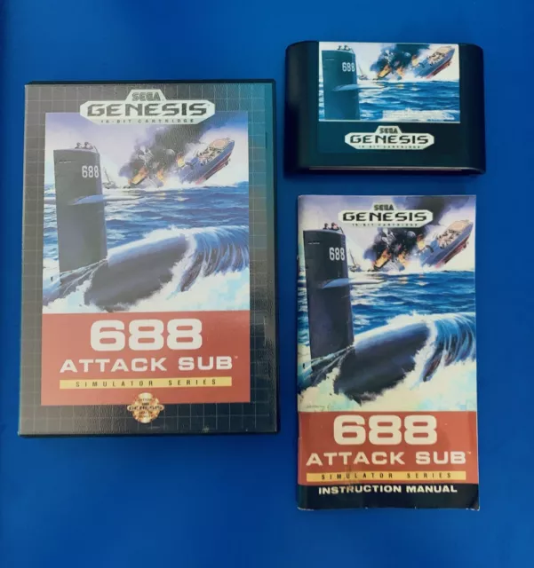 PAC-ATTACK SEGA GENESIS Complete W/ Manual CIB Namco Tested