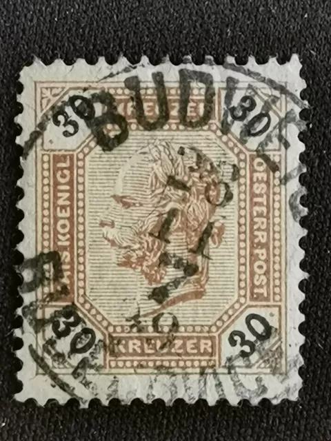 1891 Österreich MiNr 65ax SG 94 YT 63 Gestempelt