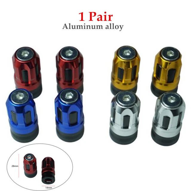 1 Pair  Motorcycle Bike Aluminum Wheel Tire Valve Cap Tyre Cover Universal Kit