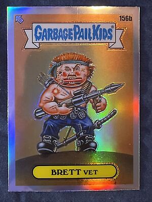 Brett Vet 2021 Topps Chrome Garbage Pail Kids Original Series 4 Refractor 156b