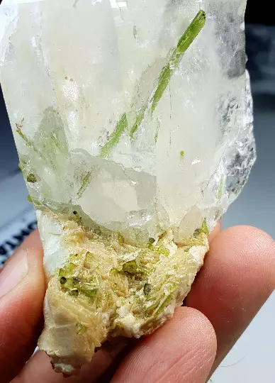 1275 Cts Tourmaline Crystal With Quartz Crystal on Matrix Damage Free 2