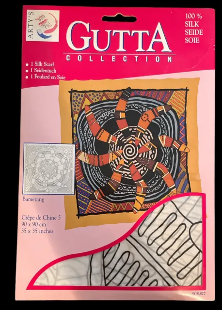 Kit de pintura de bufanda de seda Arty's Gutta Collection hágalo usted mismo