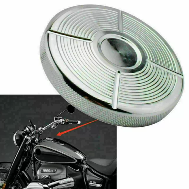 Aluminum Motorcycle Petrol Fuel Gas Tank Cap Cover For BMW R18 2020-2021