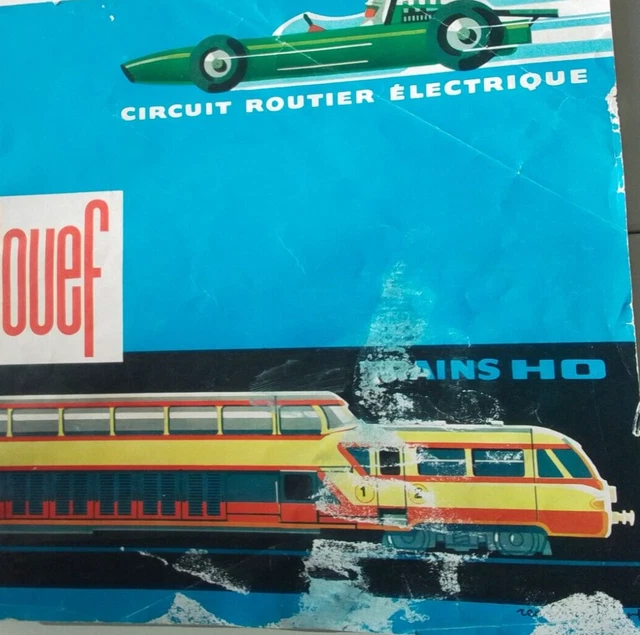 Lot De 10 Catalogues Hornby Jouef Trains Miniatures Années 1962 à 1966 Vintage