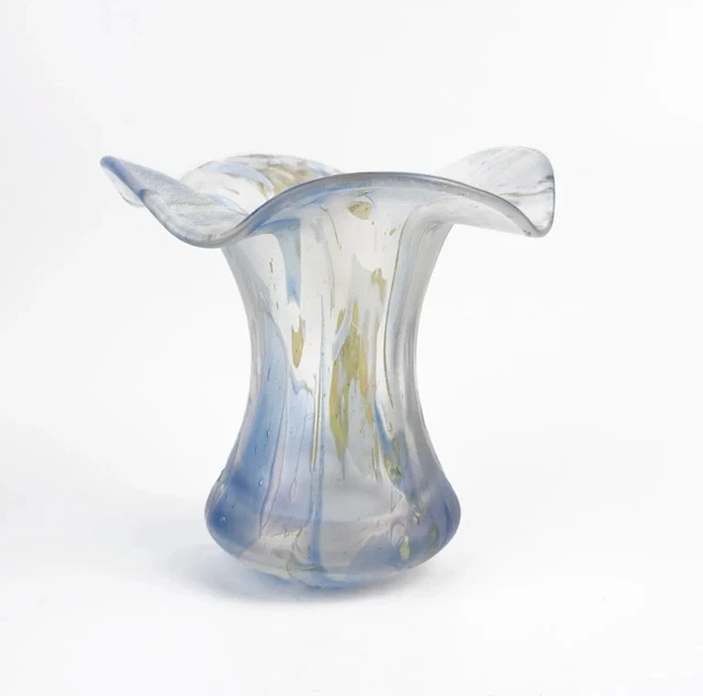 FREIHERR VON POSCHINGER iridescent glass vase, Art Nouveau / Art Deco 0