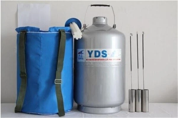 STORAGE TYPE 6L Liquid Nitrogen Storage Tank Static Cryogenic Container ...