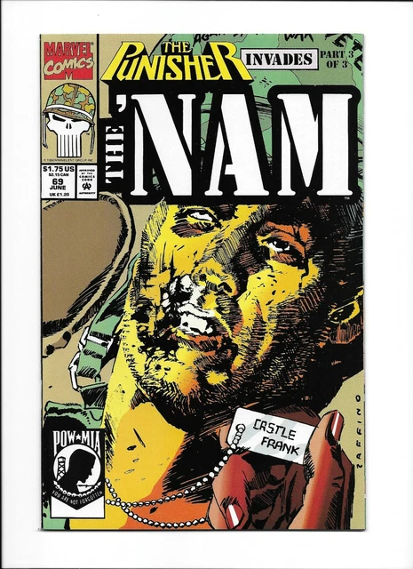 The Punisher Invades The Nam Marvel Comics Direct Edition