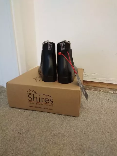 Shires Harvies Childrens  Jodhpur Boots Black UK 12 3
