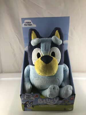 talking bluey plush