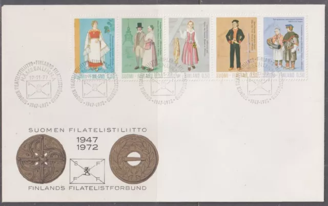 Finland 1972 National Costumes First Day Cover