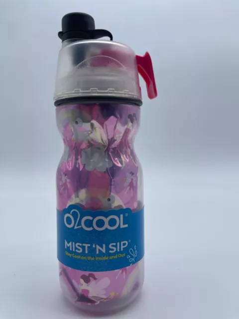 02Cool Kids' Mist N Sip Water Bottle, Assorted Disney, 12-oz.