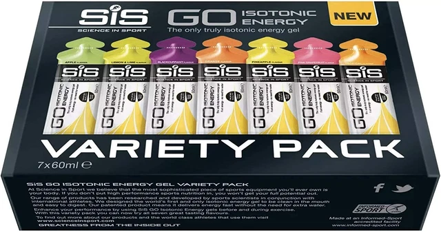 Science in Sport SIS Go Isotonic Gel Energetici gusti misti, 60 ml,...