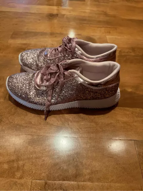 Woman’s boutique glitter sneakers