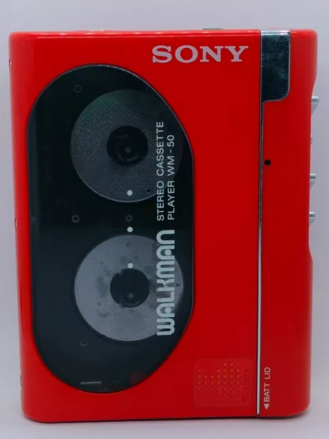 Lecteur de cassettes Walkman Sony WM 50 Fonctionne avec des problèmes de...