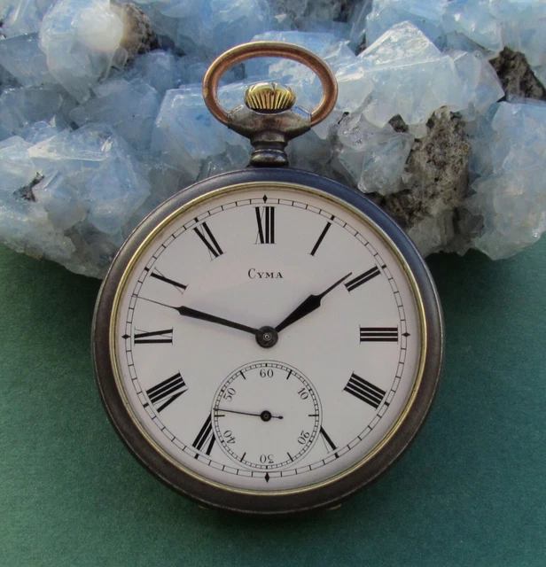 ANTIGUO RELOJ SUIZO de Bolsillo Década de 1920 EUR 89,00