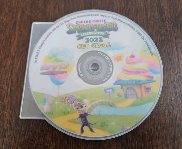 CEC CHUCK E Cheese DVD Show Summer Of FUN 2022 CEC stage Format £55.18 ...