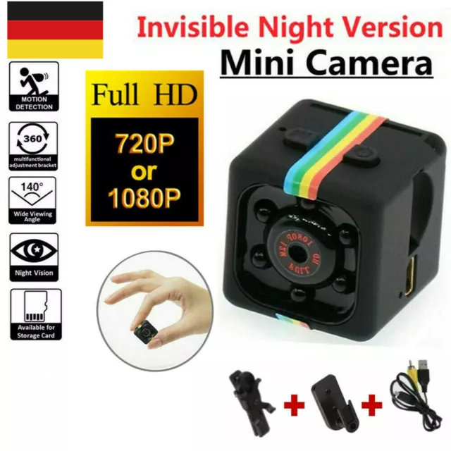 Mini Kamera SQ11 HD 1080 P Camcorder Sport Mini DV Video Recorder + 32GB Karte