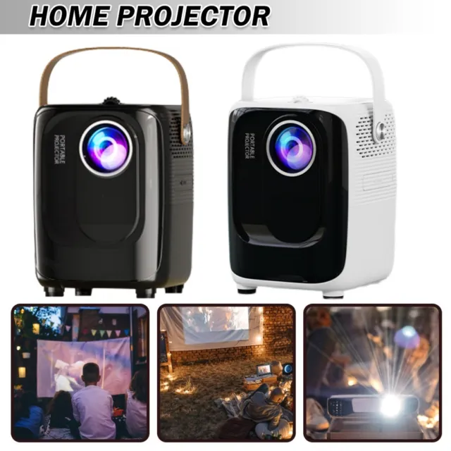 Mini Portable Projector 1080P Home Theater LED Movie Projector Video S