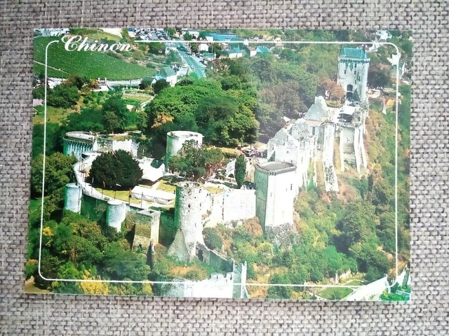 Cpsm Cpm Chinon Le Château Editions Artaud