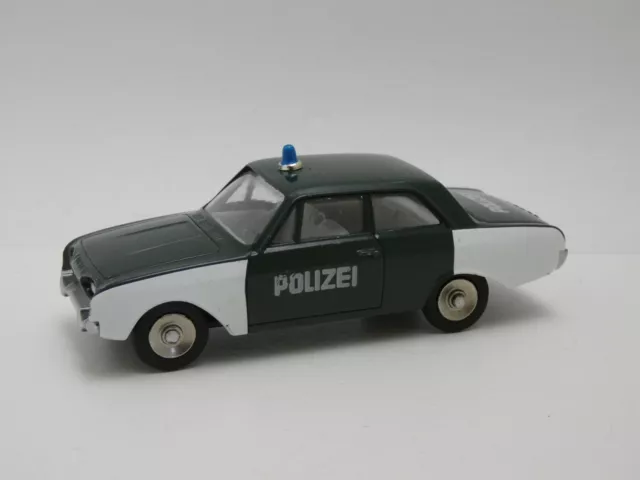 Miniature Dinky Toys Atlas FORD Taunus Polizei Police Echelle 1/43e