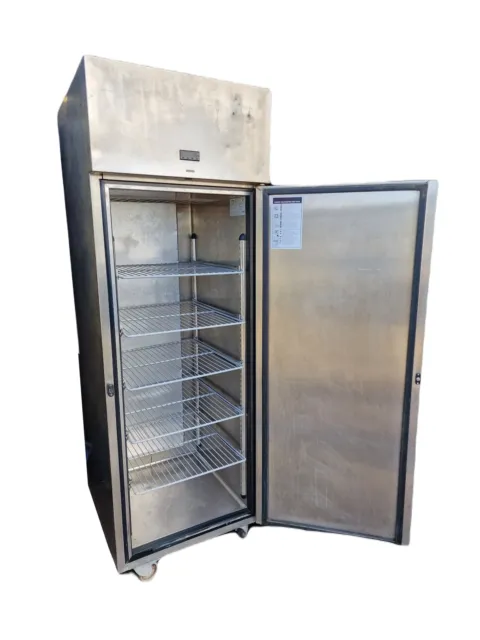 Foster Commercial Freezer, Upright Single Door Stainless Steel Freezer