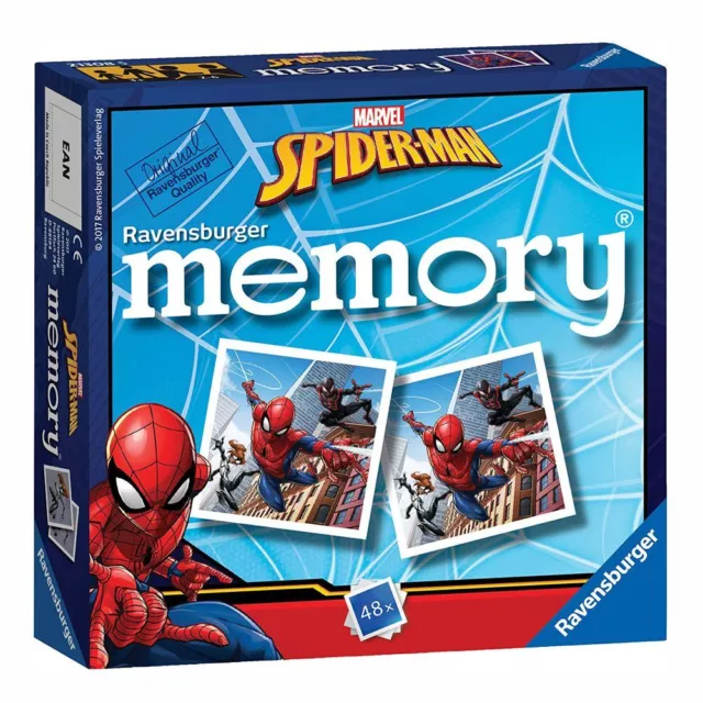 Mini Memory® | 48 Bildkarten | Marvel Spider-Man | Ravensburger | Spiel