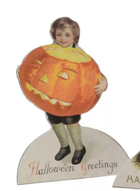 Victorian Trading Co Bethany Lowe's Halloween Dummy Board Gill Pumpkin 14A