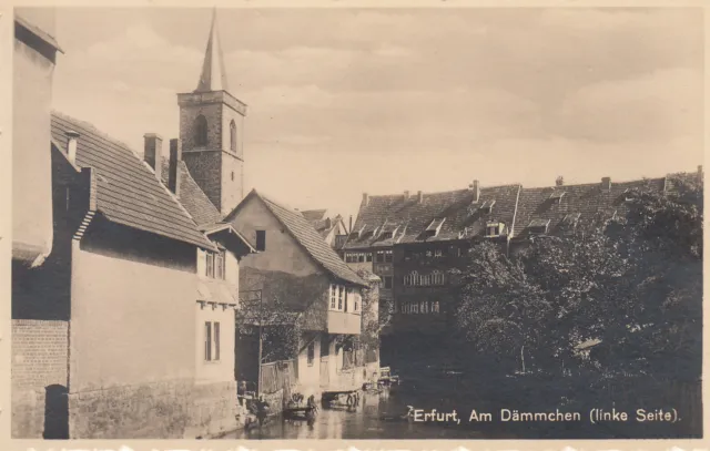 Postkarte - Erfurt / Am Dämmchen (linke Seite) (27)