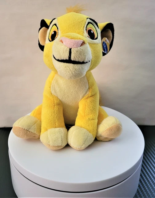 DISNEY THE LION King Simba Plush 7" Just Play Stuffed Animal Toy 10.