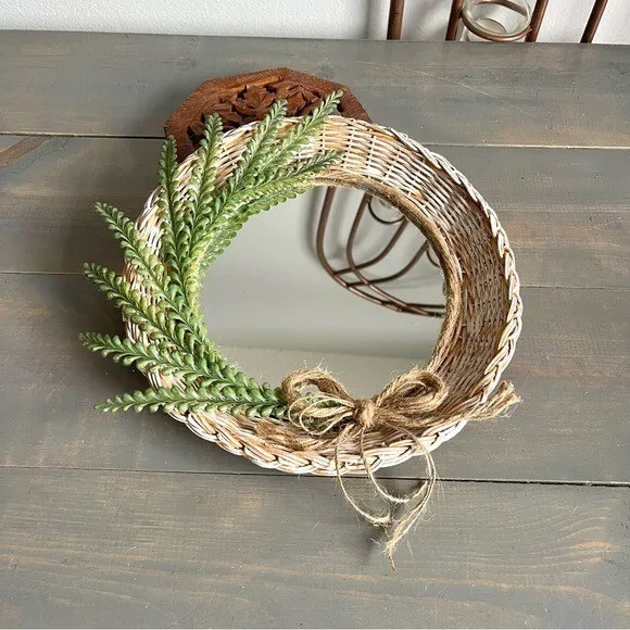 Eclectic Revival Repurposed Wall Decor with Twine & Greenery