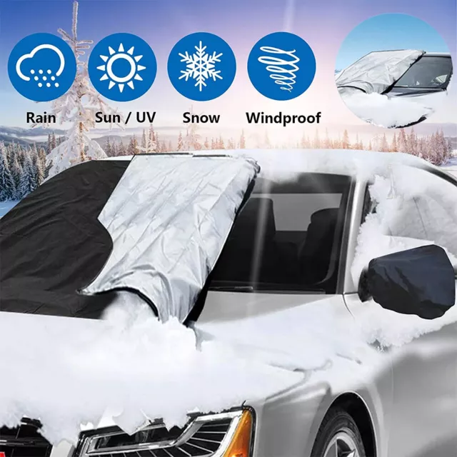 Windscreen Cover Winter Car Window Screen Ice Frost Large Snow Dust Protector