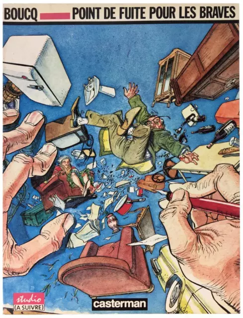 Bande dessinée (BD) "Point de fuite pour les braves" par Boucq