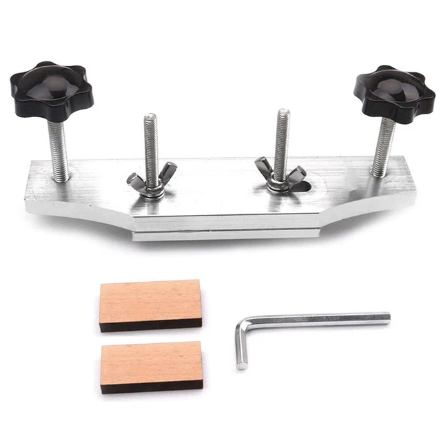 Acoustic Guitar Fixture Bonding Bridge Clamp Clip Stainless Steel Luthier Tools