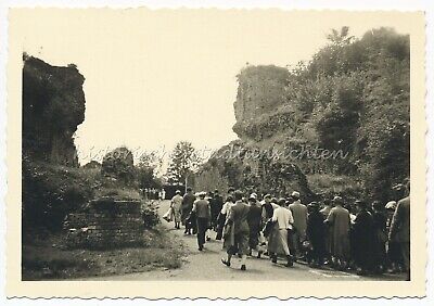 Trier Old Photo On Agfa Lupex 1930er Reisegruppe 