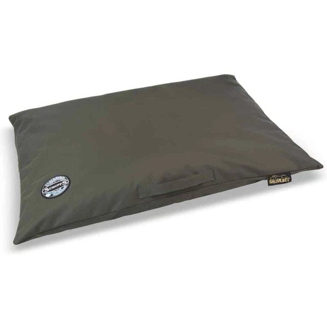 Coussin à Mémoire de Forme Lit Chiens Expedition Bleu/Olive Scruffs & Tramps