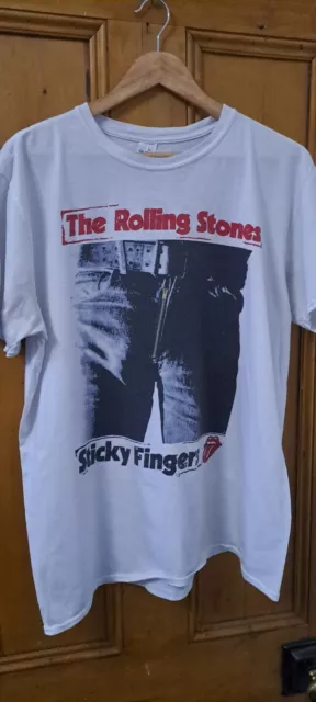 The Rolling Stones Sticky Fingers T Shirt Size XL