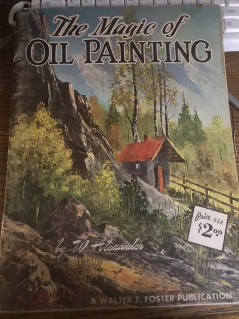 La magia de la pintura al óleo de W. Alexander 1970 naturaleza y paisajes