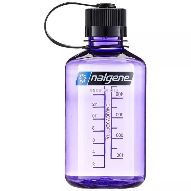 Nalgene Sustain 16 Unzen Tritan Wasserflasche mit schmalem Mund - lila