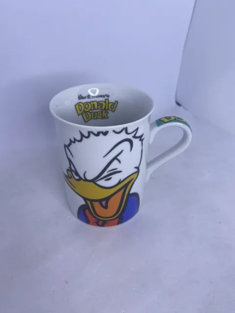 Donald Duck Disney Tasse Micky Unlimied Unbenutzt Neu Farbiges Motiv Ente 90er