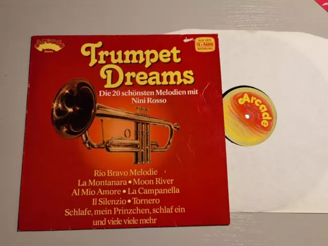 LP NINI ROSSO - Trumpet Dreams, Die 20 schönsten Melodien