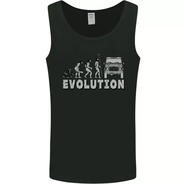 4X4 Evolution Off Road Roading Divertente Uomo Canotta Maglia