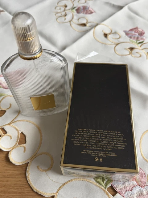 TOM FORD TOBACCO Vanille Eau De Perfume 100Ml Empty Bottle And Box £4.81