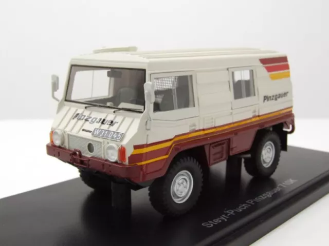 Puch Pinzgauer 710K 1971 grau Modellauto 1:43 Neo Scale Models